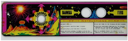 Zaccaria Super Cobra control panel overlay scan - left